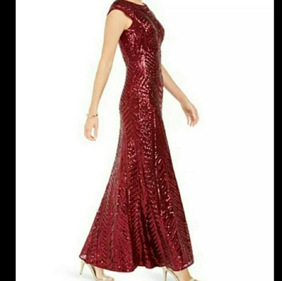 NWT sequin gown - Picture 3 of 5